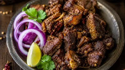 छोयला बनाउने विधि: नेवारी समुदायको तीखो र स्वादिलो मासु परिकार