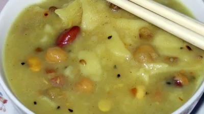 क्वाँटी बनाउने विधि: जनैपूर्णिमाको परम्परागत नौ दानाको सूप