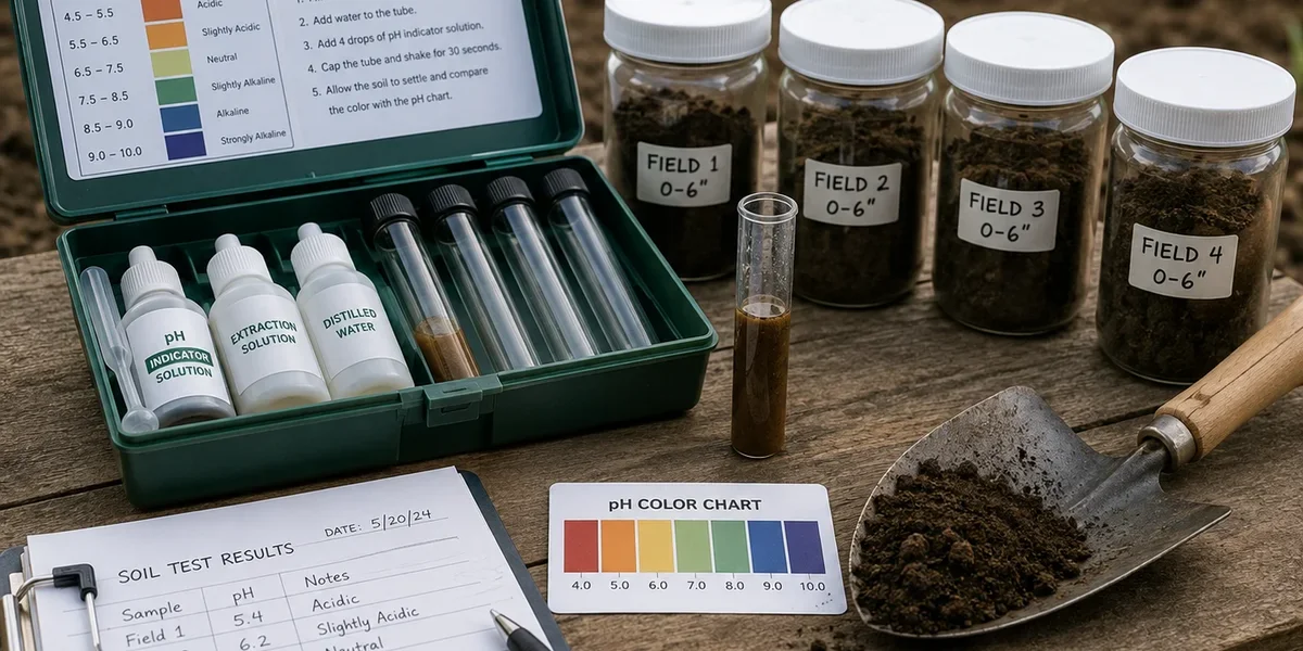 Soil Testing & Fertilizer Guide: The First Step to Better Yields