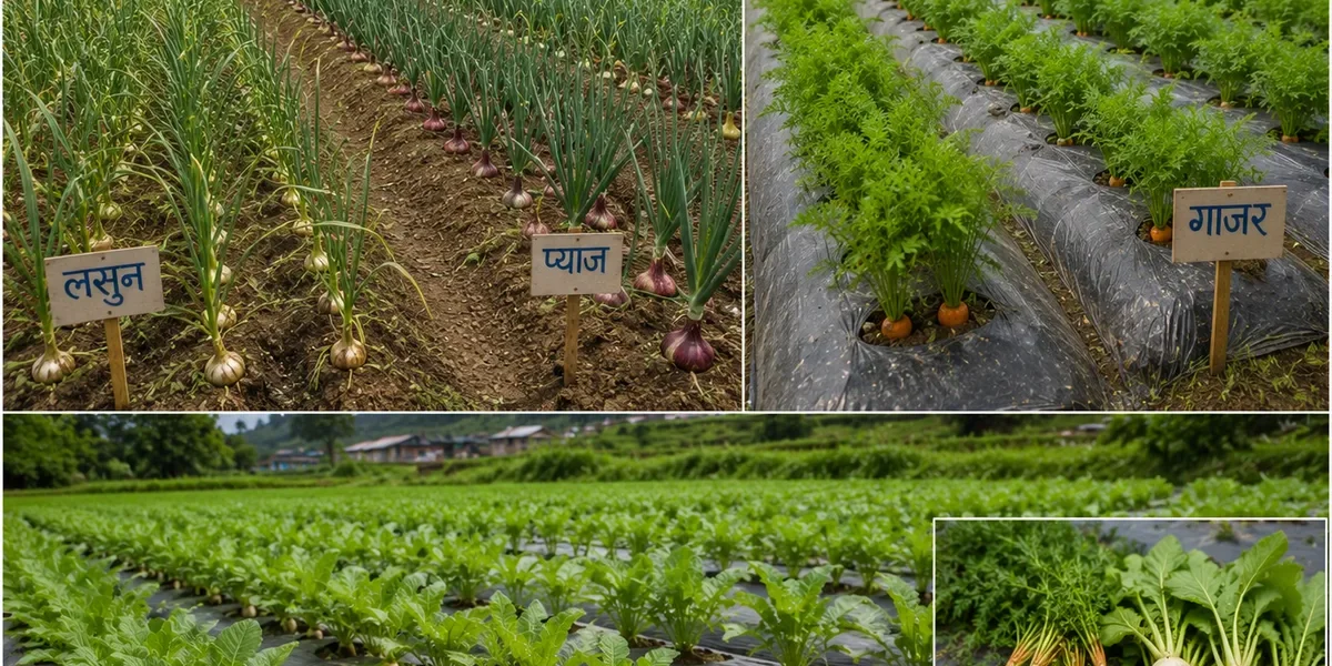 मंसिरमा के रोप्ने? नेपालको महिनावारी खेती गाइड