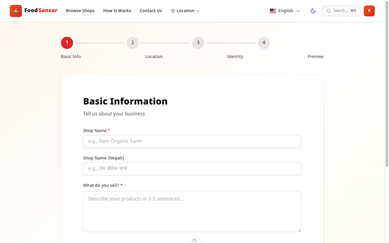 Set Up Your Shop